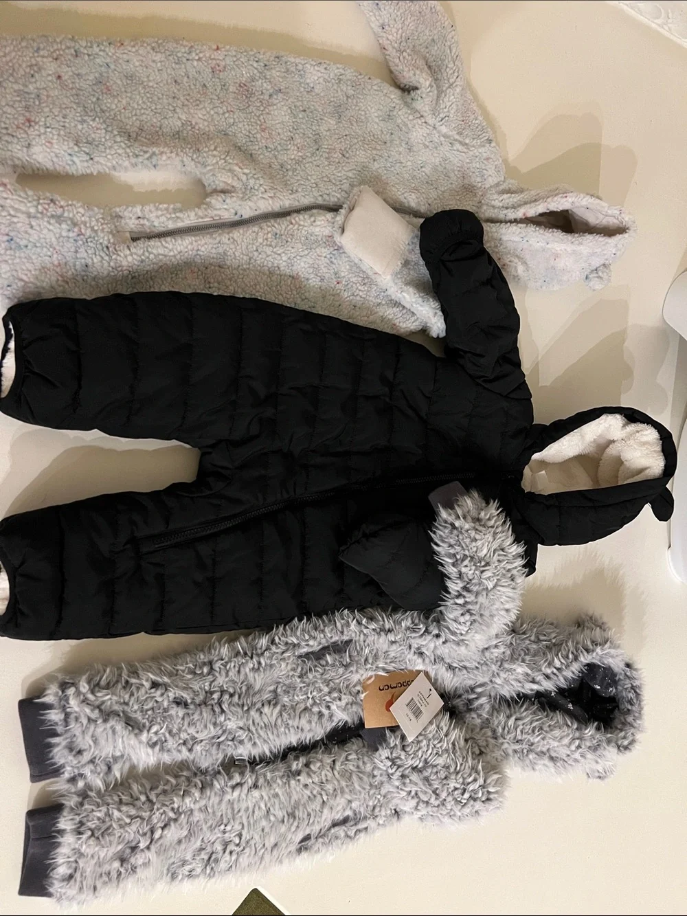 Infant winter snow suit lot